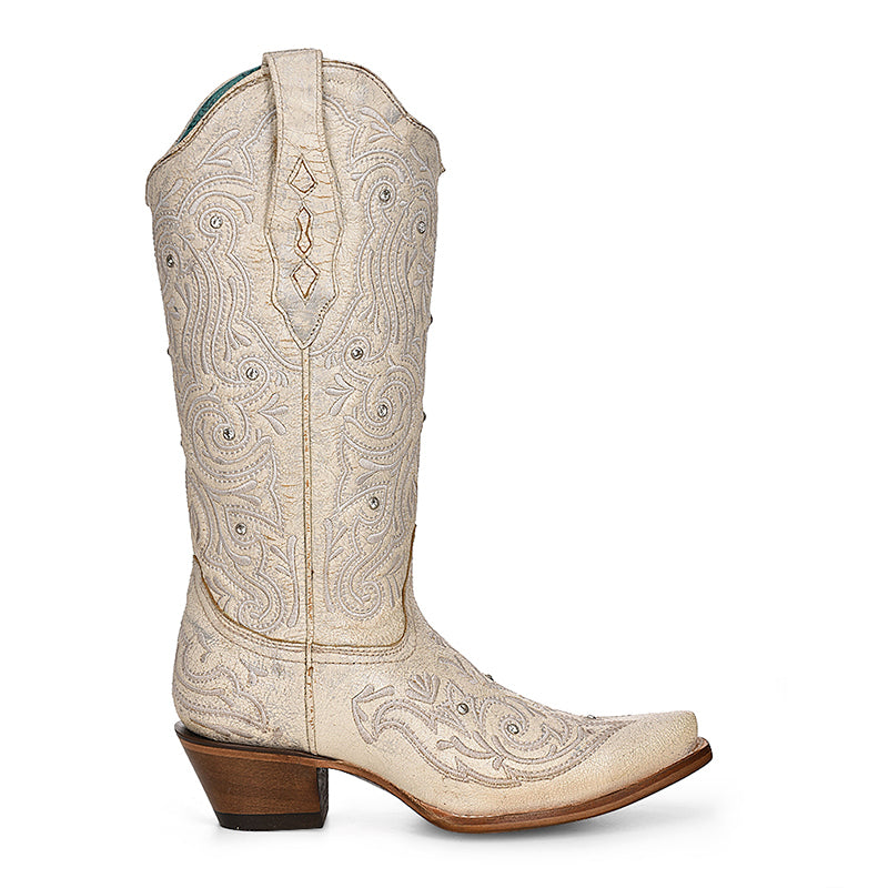 Z5123 | Ladies Embroidered & Crystal Boot