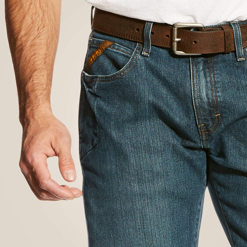Rebar M4 Men's Relaxed DuraStretch Basic Boot Cut Jean | 10016221