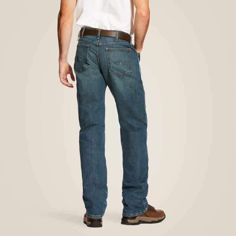 Rebar M4 Men's Relaxed DuraStretch Basic Boot Cut Jean | 10016221