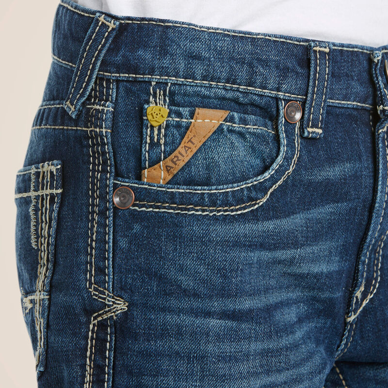 B5 Boy's Slim Boundary Stackable Straight Leg Jean | 10018338