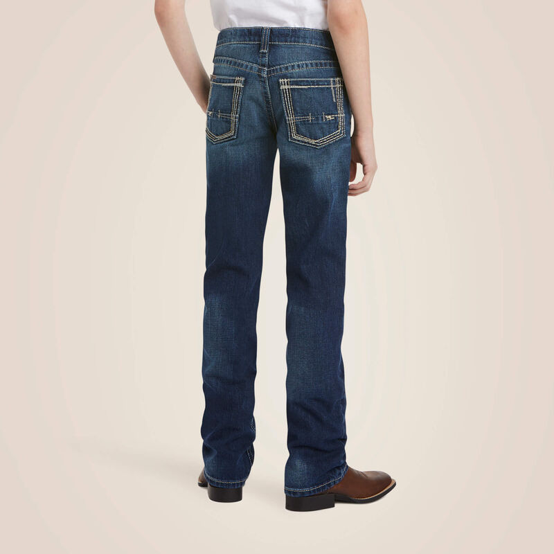 B5 Boy's Slim Boundary Stackable Straight Leg Jean | 10018338