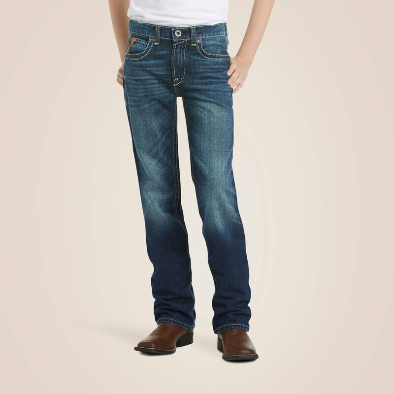 B5 Boy's Slim Boundary Stackable Straight Leg Jean | 10018338