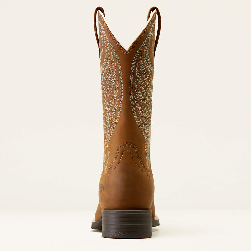 Round Up Woman's Wide Square Toe Western Boot | 10018528