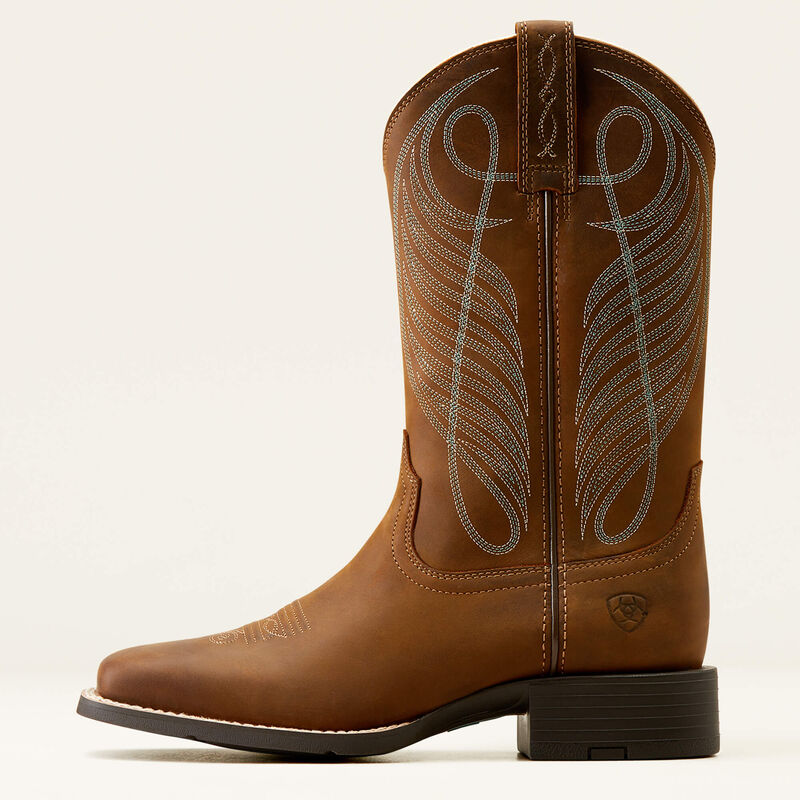 Round Up Woman's Wide Square Toe Western Boot | 10018528