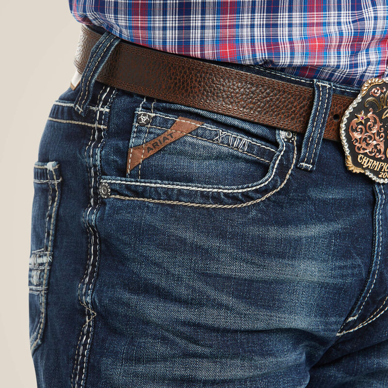 M4 Men's Low Rise Stretch Adkins Boot Cut Jean | 10021767