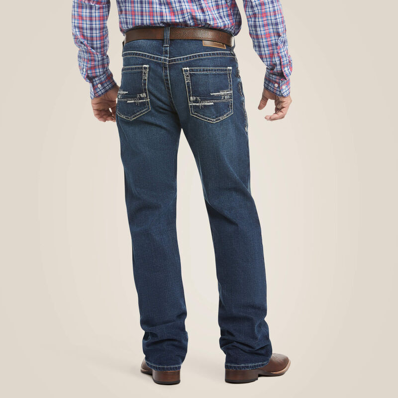 M4 Men's Low Rise Stretch Adkins Boot Cut Jean | 10021767