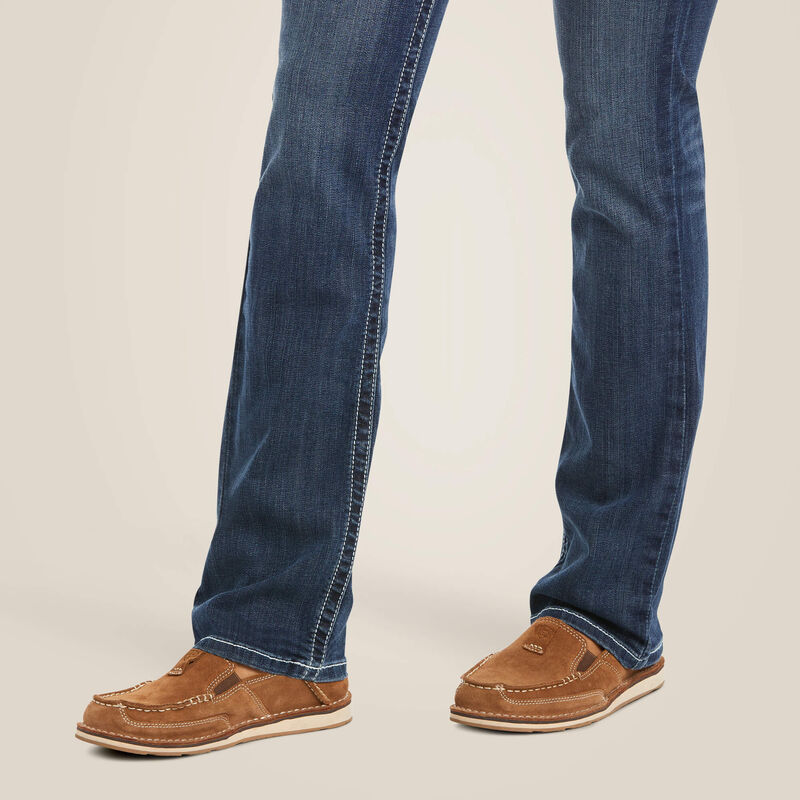 R.E.A.L. Woman's Mid Rise Stretch Ivy Stackable Straight Leg Jean | 10024300