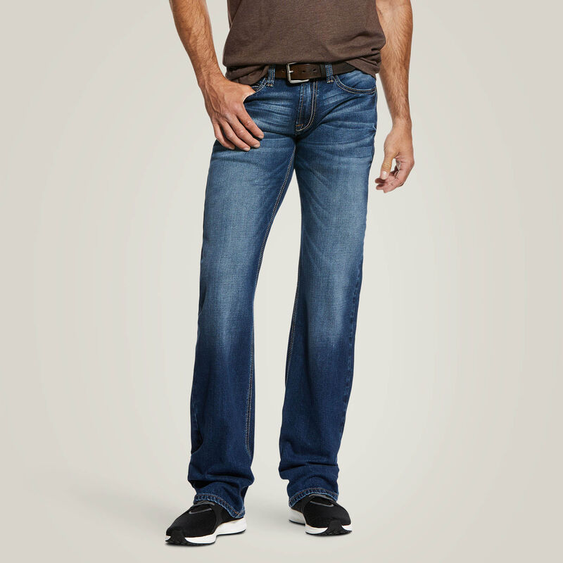 M7 Men's Rocker Stretch Nassau Stackable Straight Leg Jean | 10032321