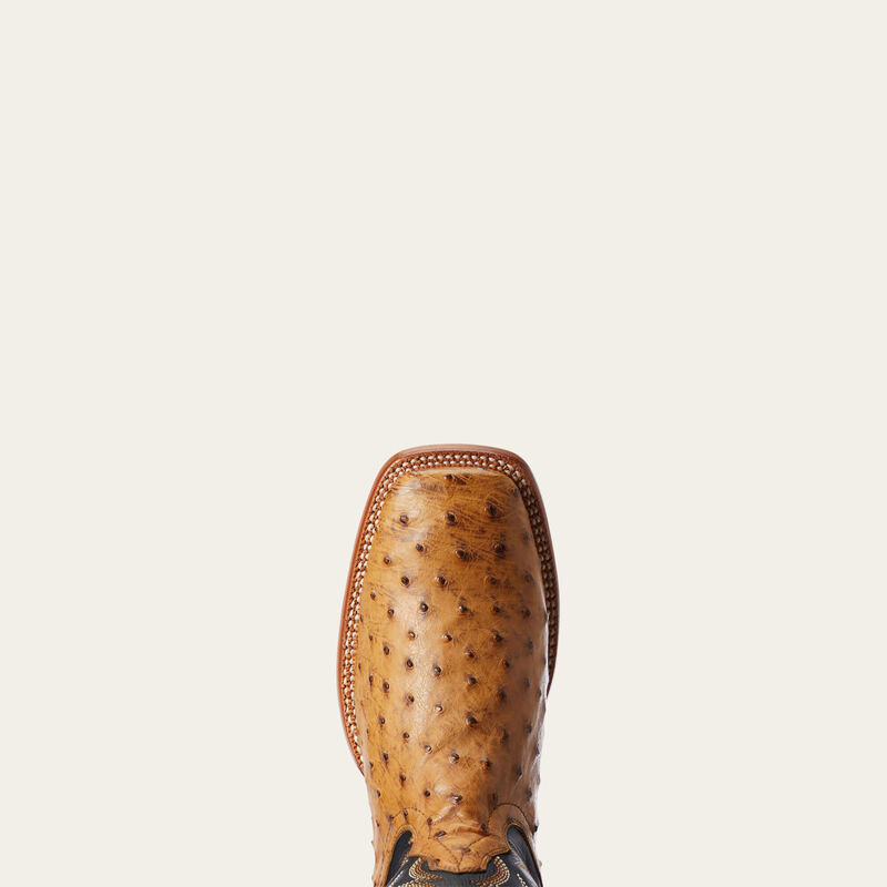 Gallup Men's Full Quill Ostrich Western Boot | 10034082