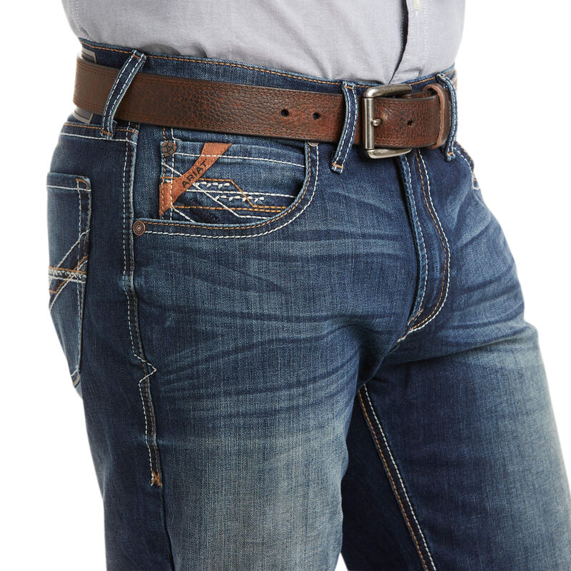M5 Men's Straight TekStretch Tyler Stackable Straight Leg Jean | 10037967