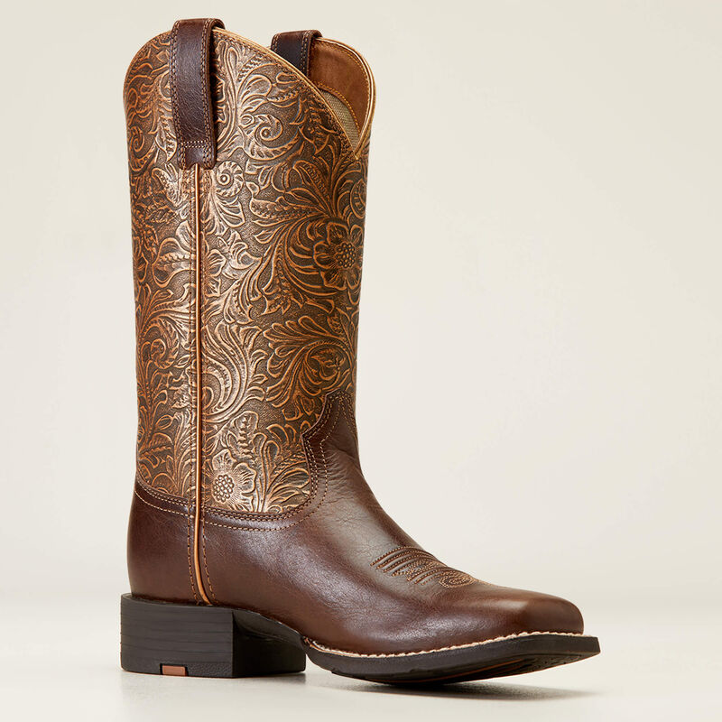 Round Up Woman's Wide Square Toe Western Boot | 10038420