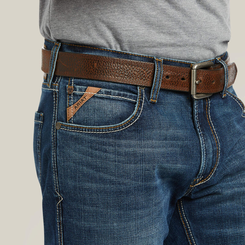 M5 Men's Straight Stretch Madera Stackable Straight Leg Jean | 10040124