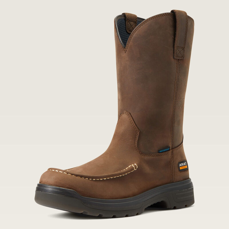 Turbo Men's Moc Toe Waterproof Work Boot | 10040397
