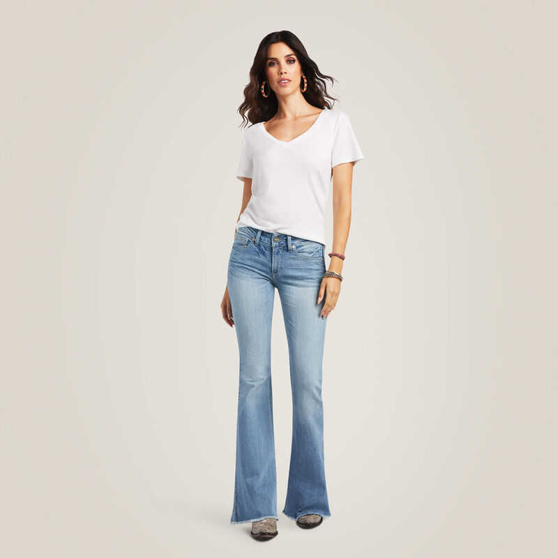 R.E.A.L. Perfect Rise Regina Woman's Flare Jean | 10040503
