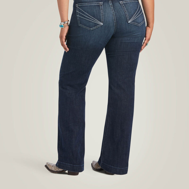 Woman's Trouser Perfect Rise Aisha Wide Leg Jean | 10040806