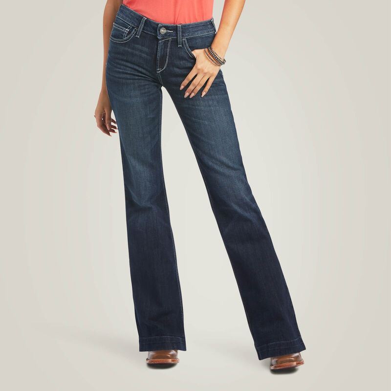 Woman's Trouser Perfect Rise Aisha Wide Leg Jean | 10040806