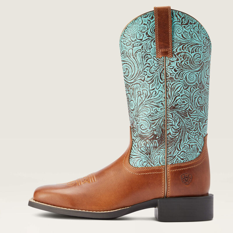 Round Up Woman's Wide Square Toe Western Boot | 10042534