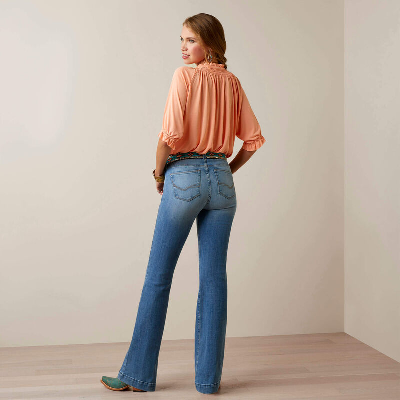 Woman's Slim Trouser Noelle Wide Leg Jean | 10044359