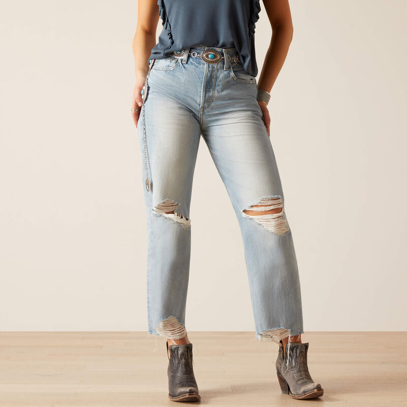Ultra High Rise Woman's Tomboy Straight Jean | 10045187