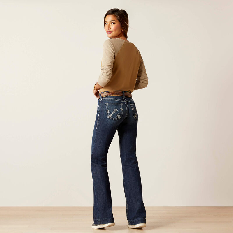 Ladies Mid Rise Camila Trouser Jean | 10045403