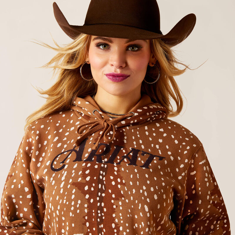 Woman's Deer Hoodie | 10046258