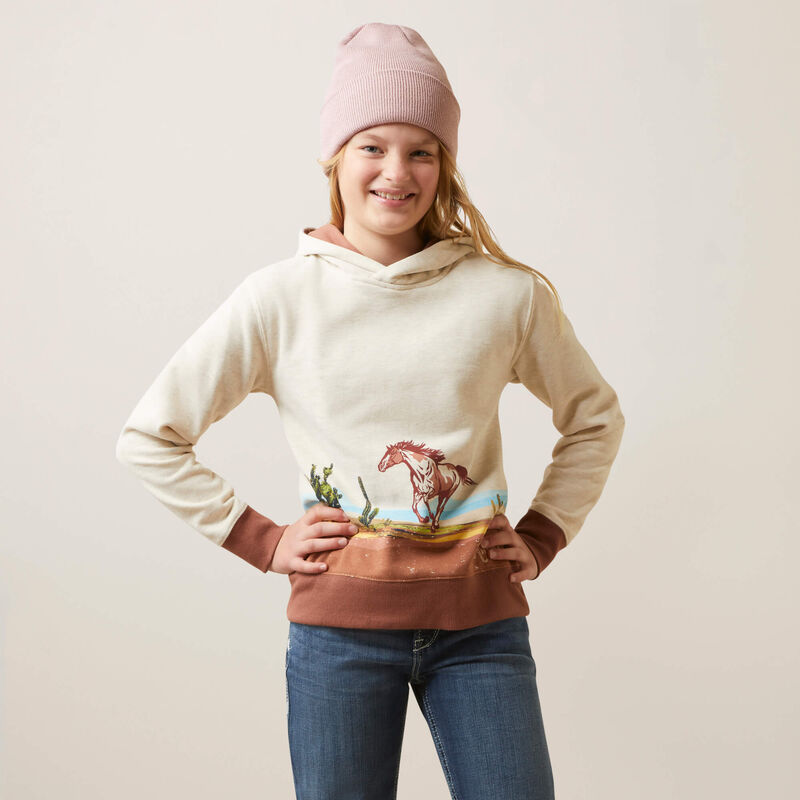 Girl's Wild Horse Sweatshirt | 10046460