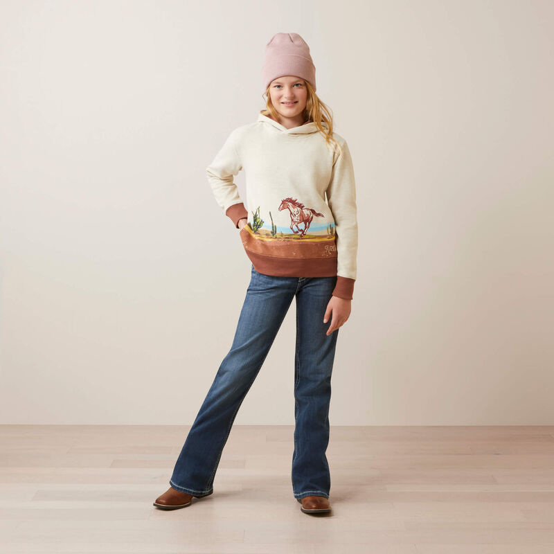 Girl's Wild Horse Sweatshirt | 10046460