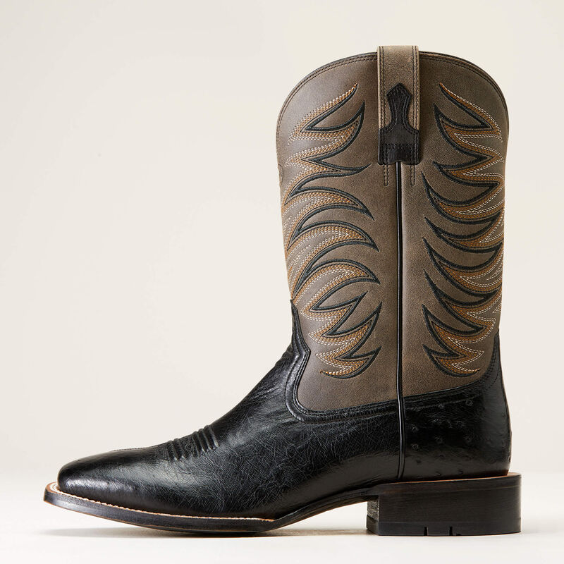 Badlands Men's Smooth Quill Ostrich Cowboy Boot | 10046953