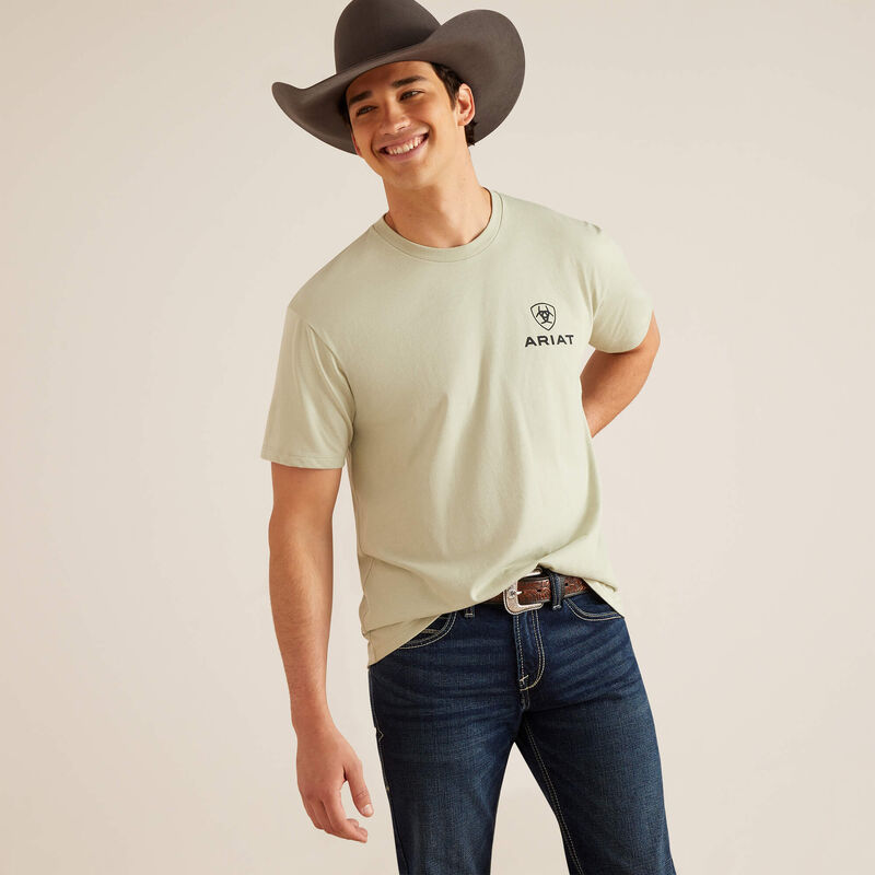 Ariat LIghts Men's T-Shirt | 10047896