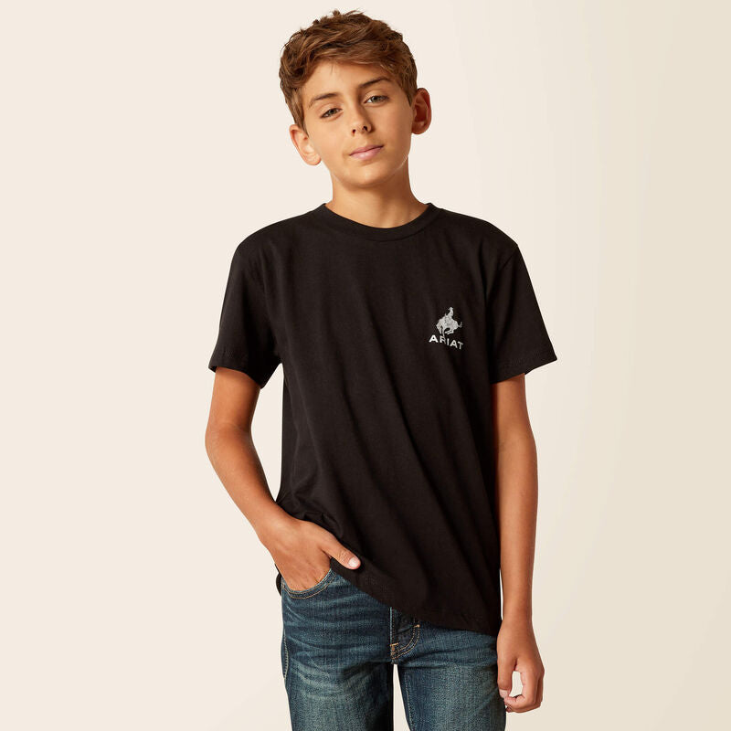Ariat Kid's Bronco Flag T-Shirt | 10047915