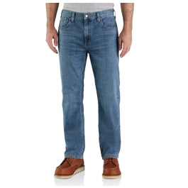 Wide leg jeans voor heren - relaxed fit, high waist & zwart washed Wide leg jeans voor heren - relaxed fit, high waist & zwart washed
