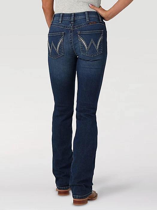 WOMEN'S WRANGLER® ULTIMATE RIDING JEAN Q-BABY MID-RISE BOOTCUT IN SHIRLEY | 112336744