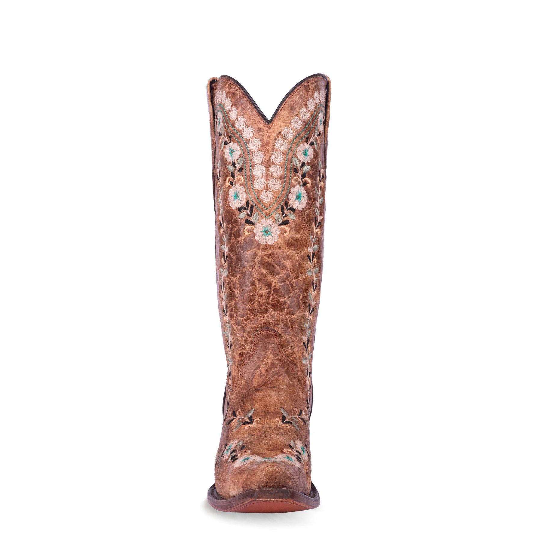 Corral Women's Floral Embroider Snip Toe Boot | A4439