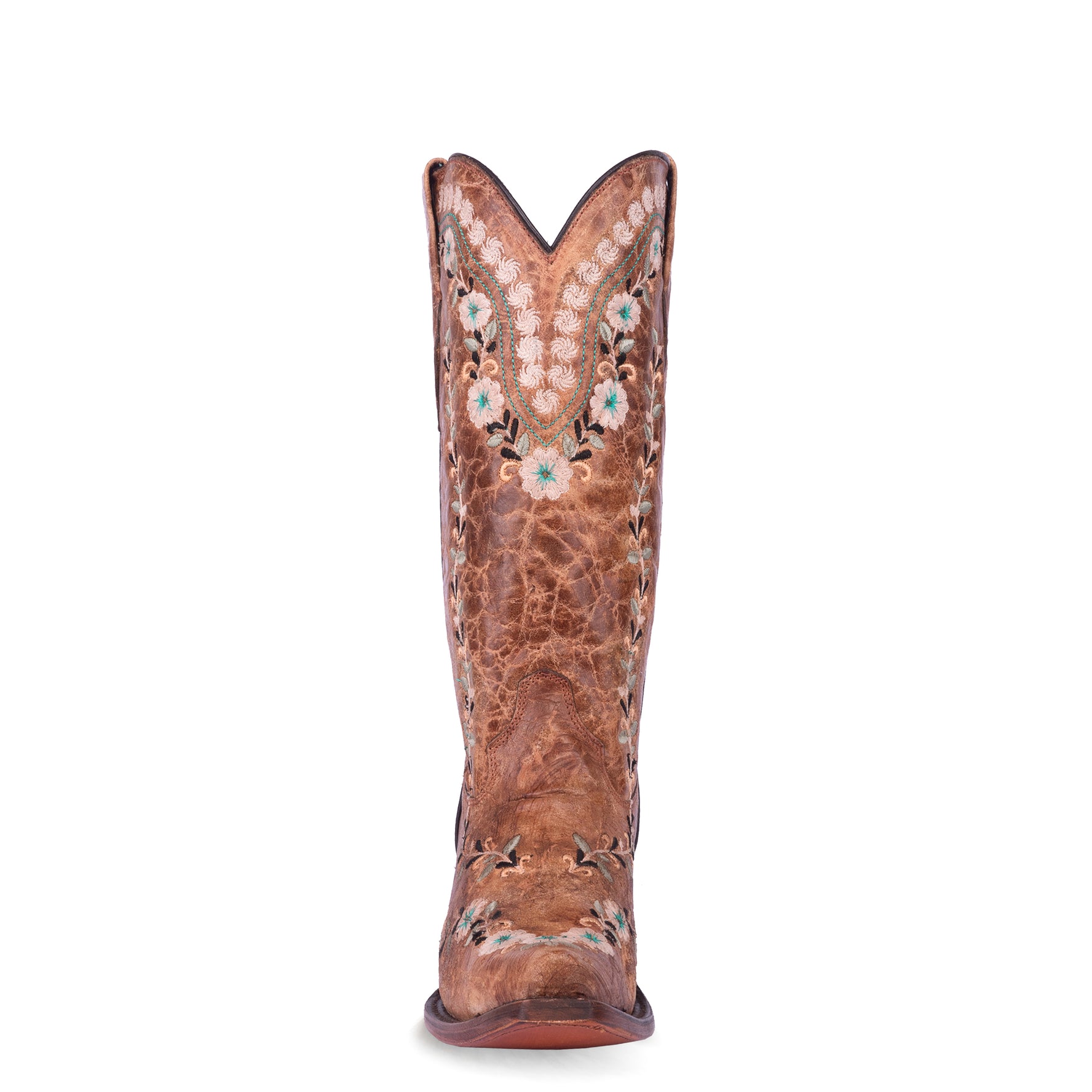 Corral Women's Floral Embroider Snip Toe Boot | A4439