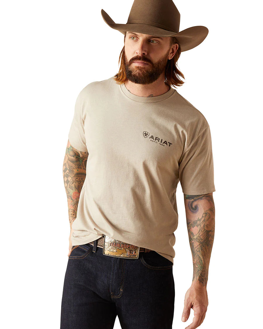 Men's Ariat Zuni Flag T-Shirt | 10047888