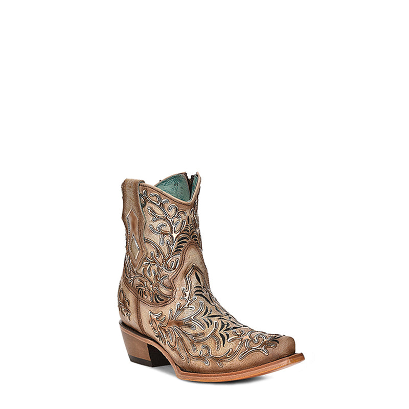 Women's Corral Overlay Ankle Boot | C4007