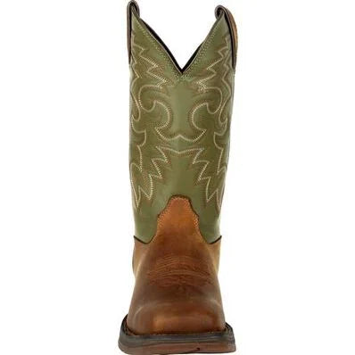 REBEL™ BY DURANGO® COFFEE & CACTUS PULL-ON WESTERN BOOT | Db5416