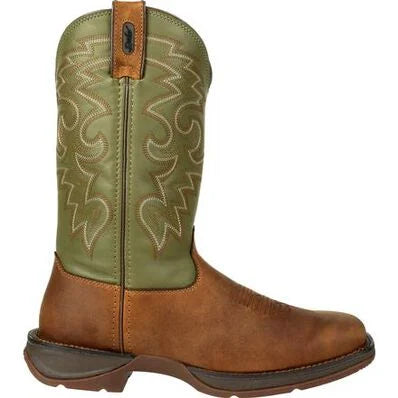 REBEL™ BY DURANGO® COFFEE & CACTUS PULL-ON WESTERN BOOT | Db5416