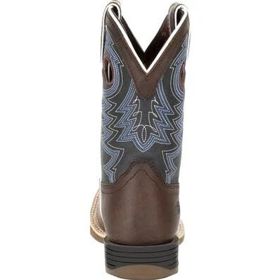 DURANGO® LIL' REBEL PRO™ BIG KID'S BLUE WESTERN BOOT | DBT0218Y