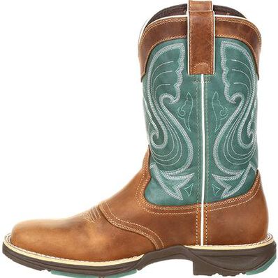 Durango Women's Ultra-Lite Emerald Saddle Western Boot | DRD0224