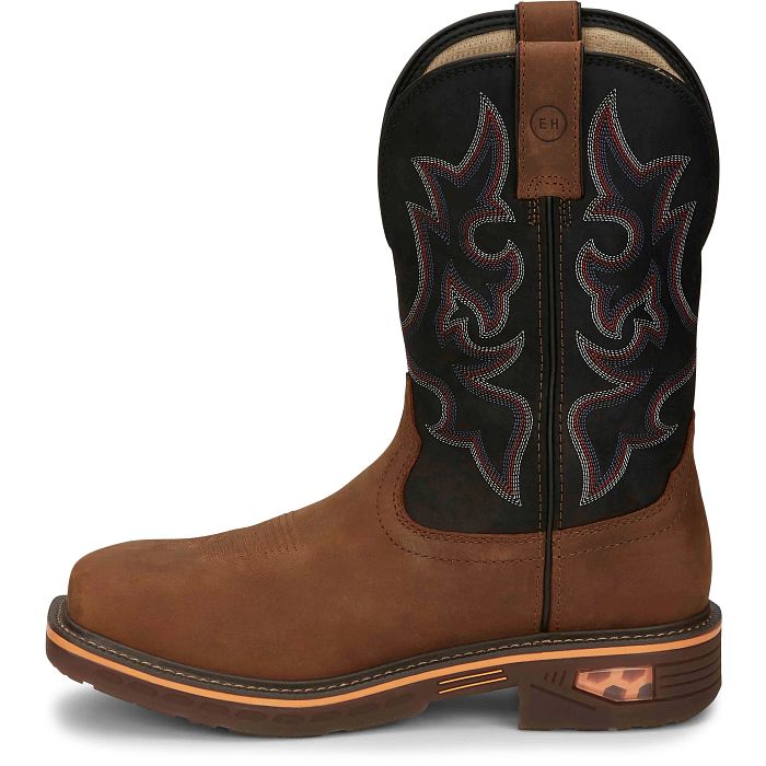 MEN'S RESISTOR 11" WATERPROOF NANO COMPOSITE TOE WORK BOOT | Cr4012