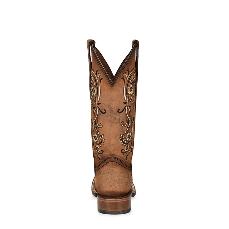 L2063 | Circle G by Corral Sand Floral Embroidered Boot