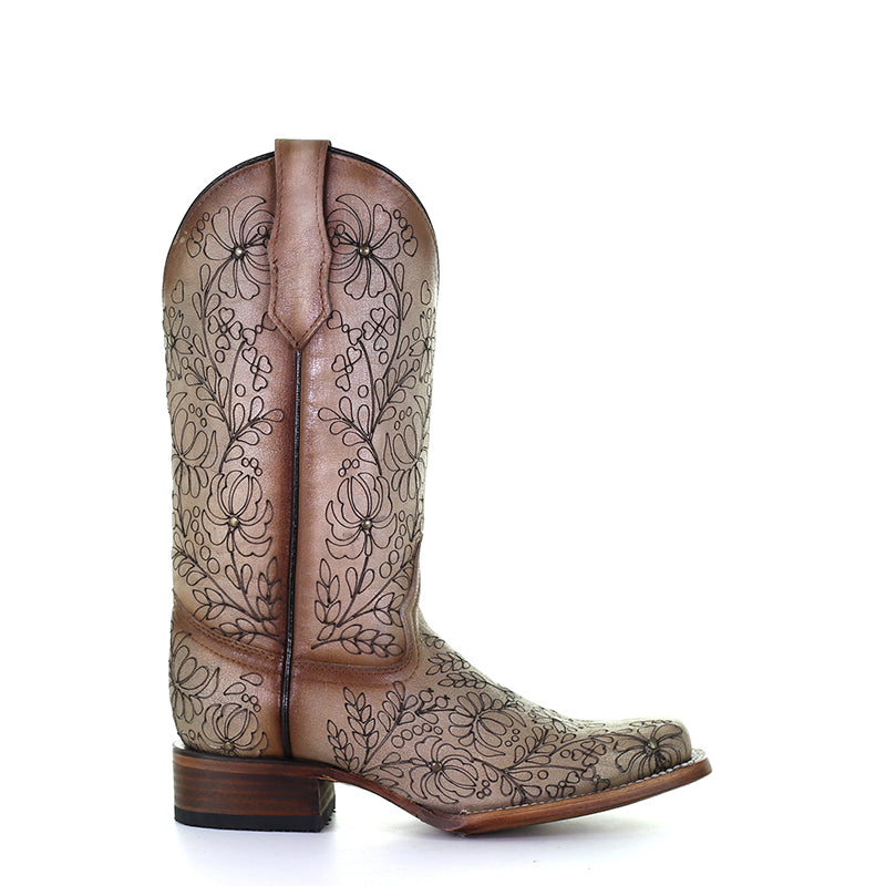 L5756 | Women's Floral Boots
