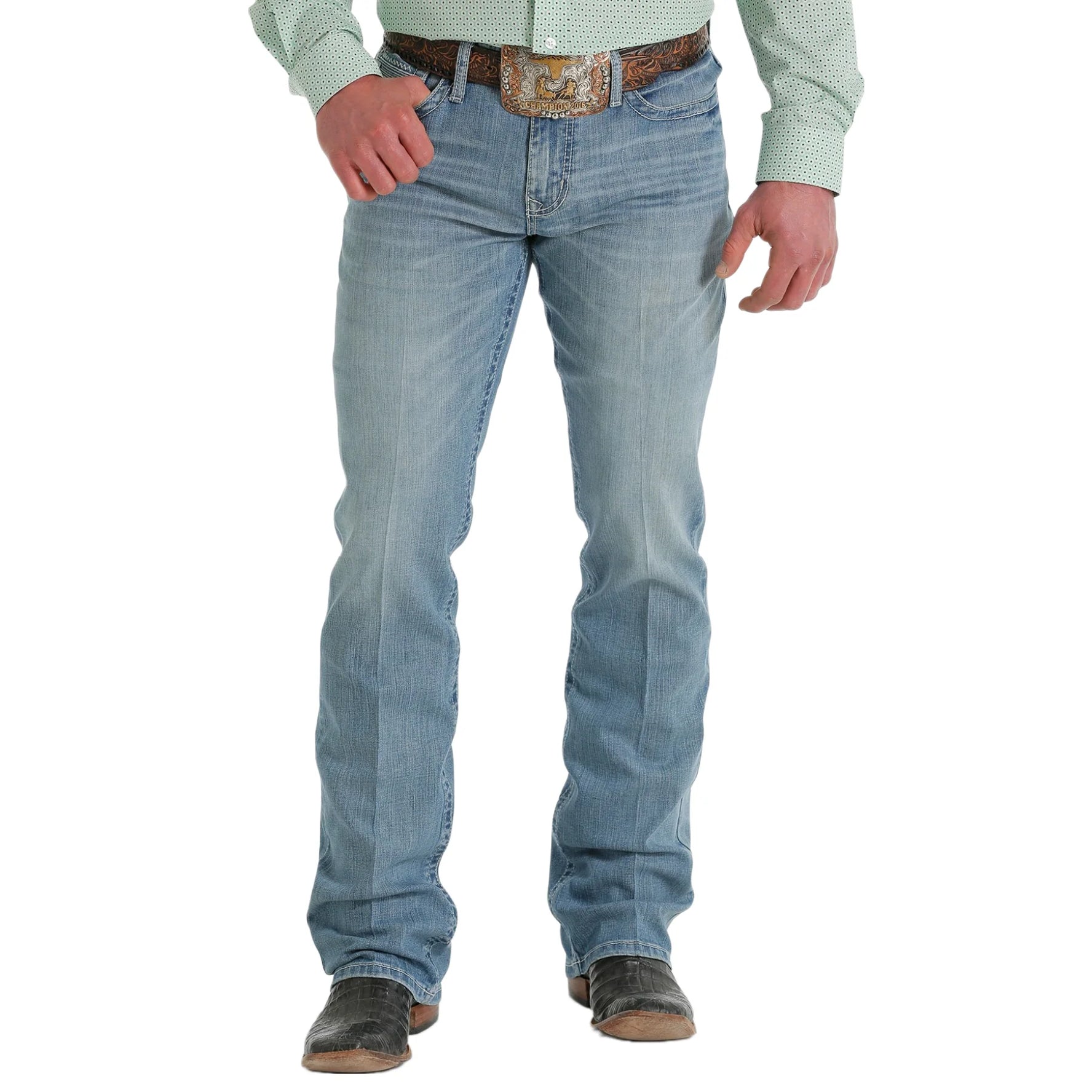 Cinch - Men's Ian Light Stone Slim Fit Denim | Mb56336001