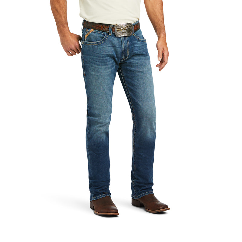 M4 Men's Relaxed Stretch Marshall Stackable Straight Leg Jean | 10039630