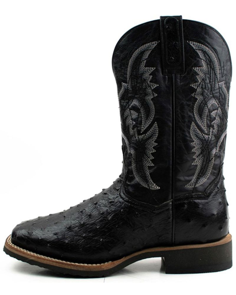 Dan Post Men's Black Ostrich | DPP5710
