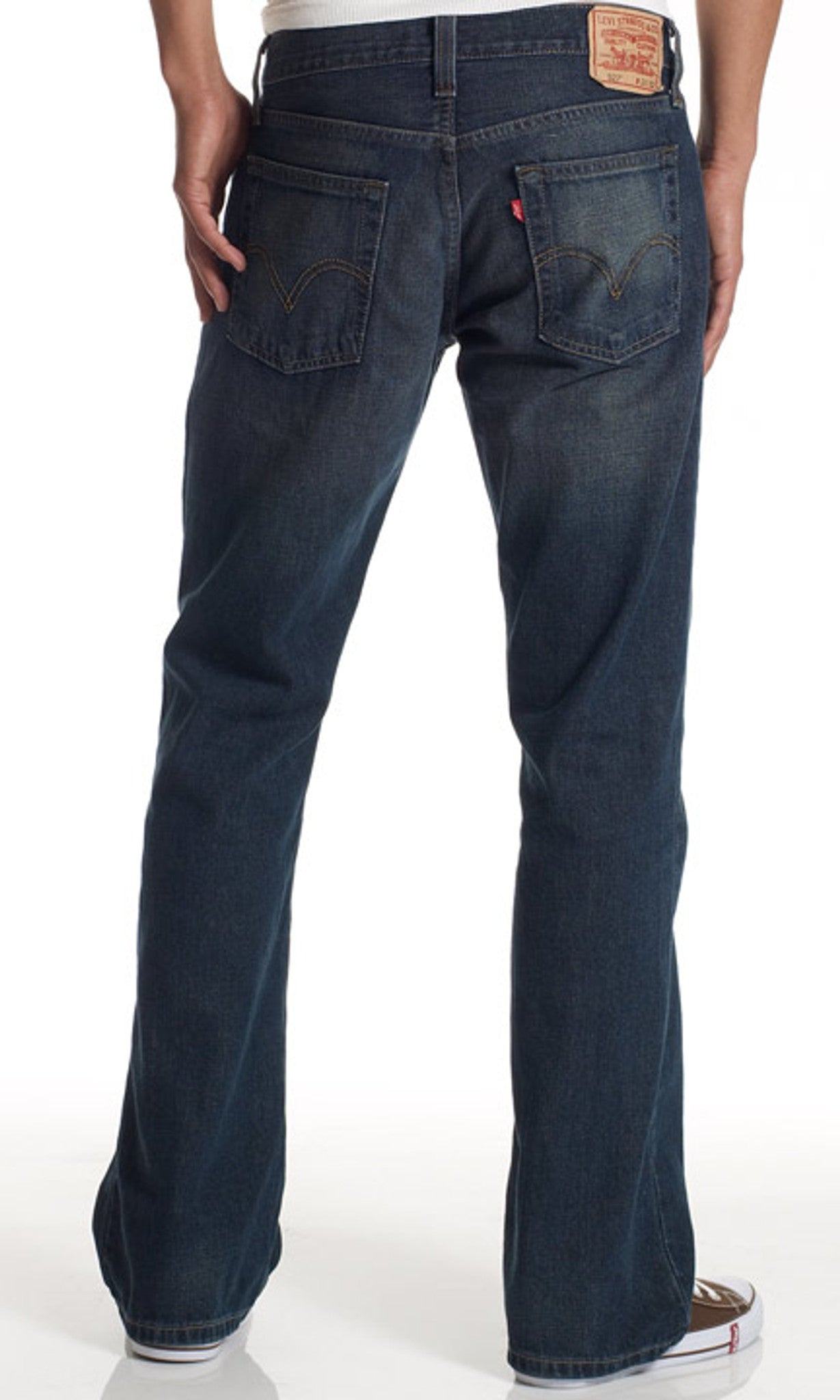 Levi Men's 527 Slim BootCut Jeans | 05527-4257